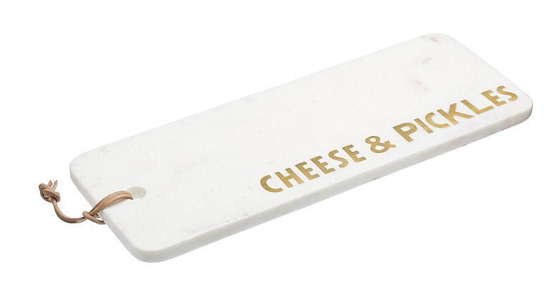 Artesa Cheese and Pickles Gold Marble Board - Persora