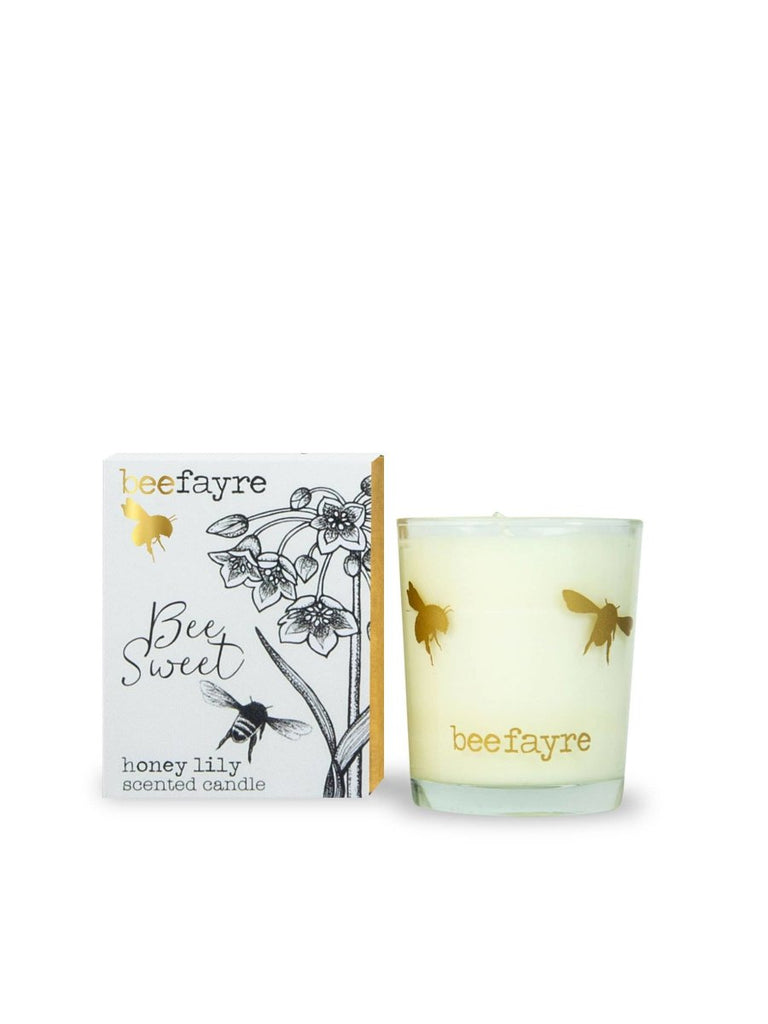 Bee Fayre Bee Sweet Honey Lily Candle - Persora