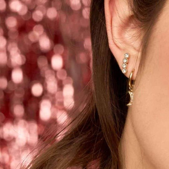 Bohm Paris Crystal Stud Earrings - Persora