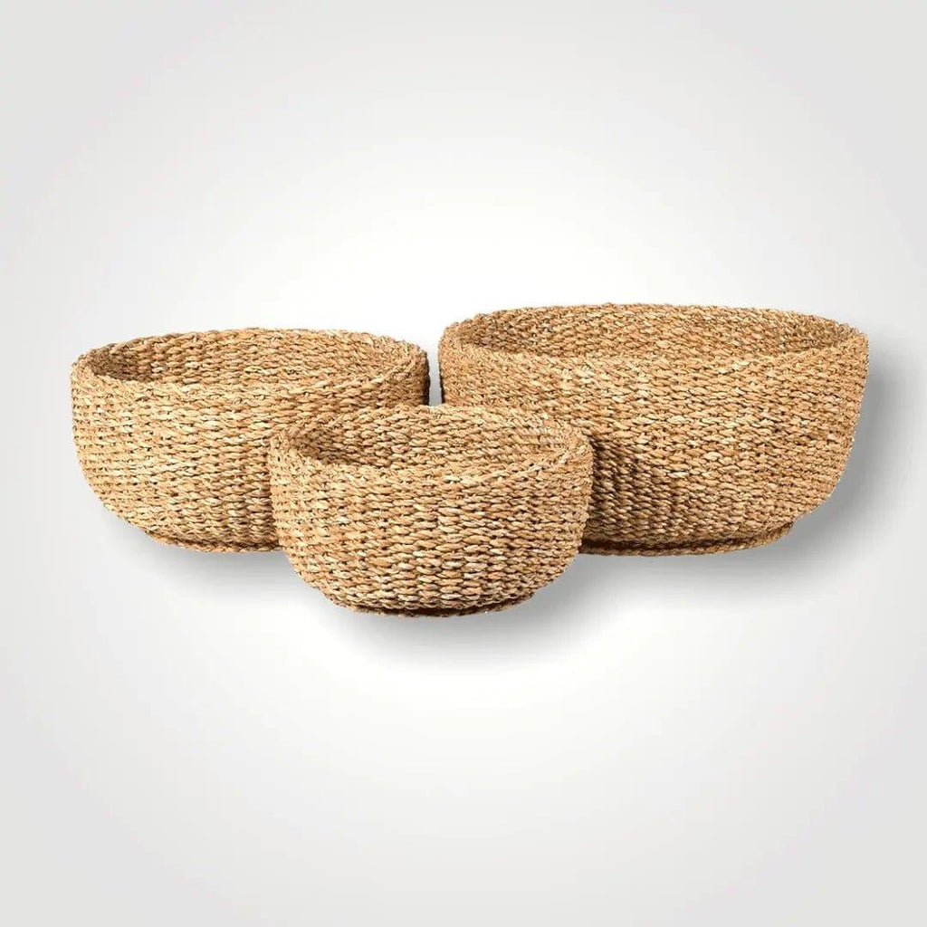 Medium Round Woven Basket - Persora