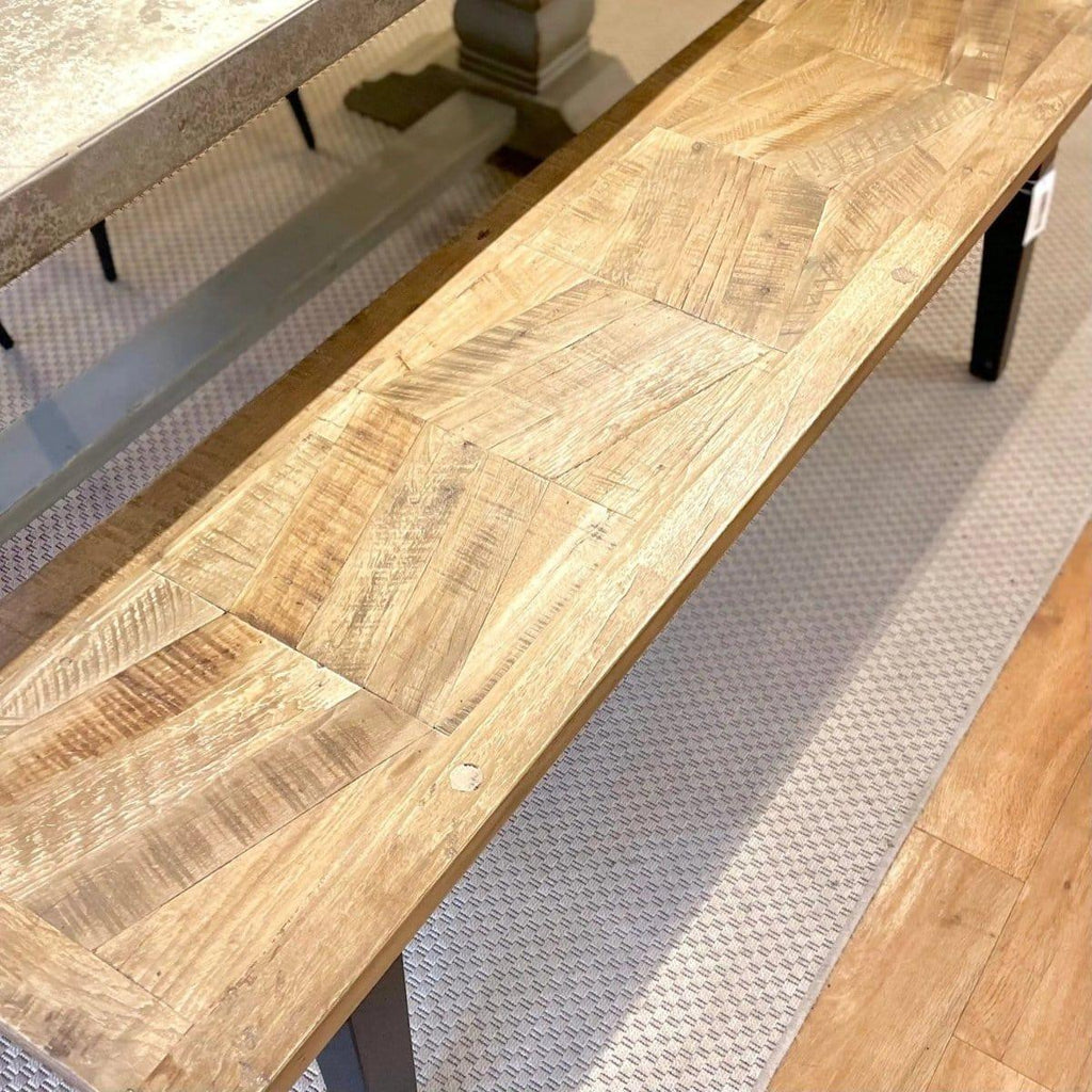 Recycled Elm Wood Bench - Persora