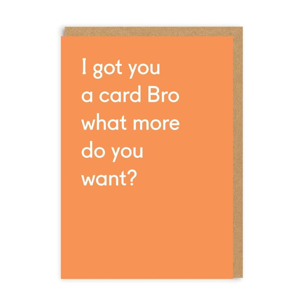 What More Do You Want Greeting Card - Persora