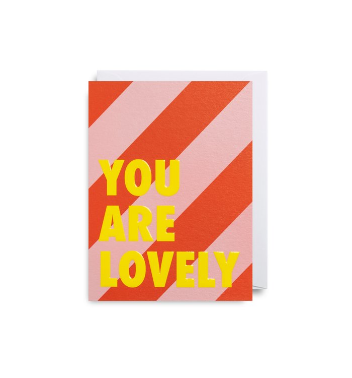 You Are Lovely Mini Card - Persora