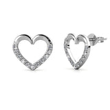 CARALI / MYC Paris - Lovett earrings - silver and crystal