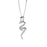 CARALI / MYC Paris - Spiral Pendants - Silver and Crystal