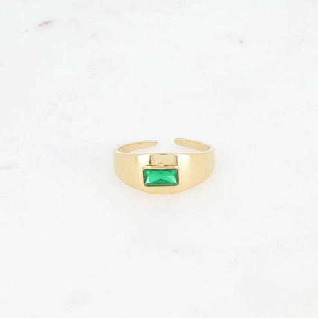 Bohm Paris Green Gemstone Earring.