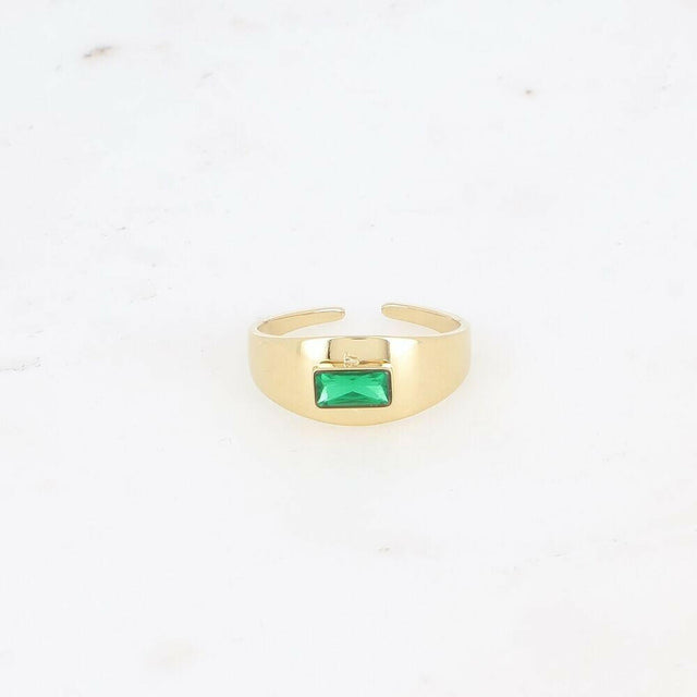 Bohm Paris Green Gemstone Earring.