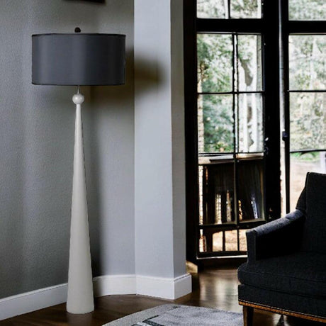 Grey Floor Lamp.