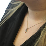 CARALI / MYC Paris - Spiral Pendants - Silver and Crystal