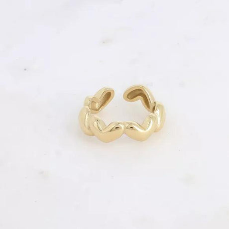Ring - multi heart ring.