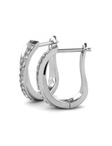 CARALI / MYC Paris - Criss silver and crystal earrings