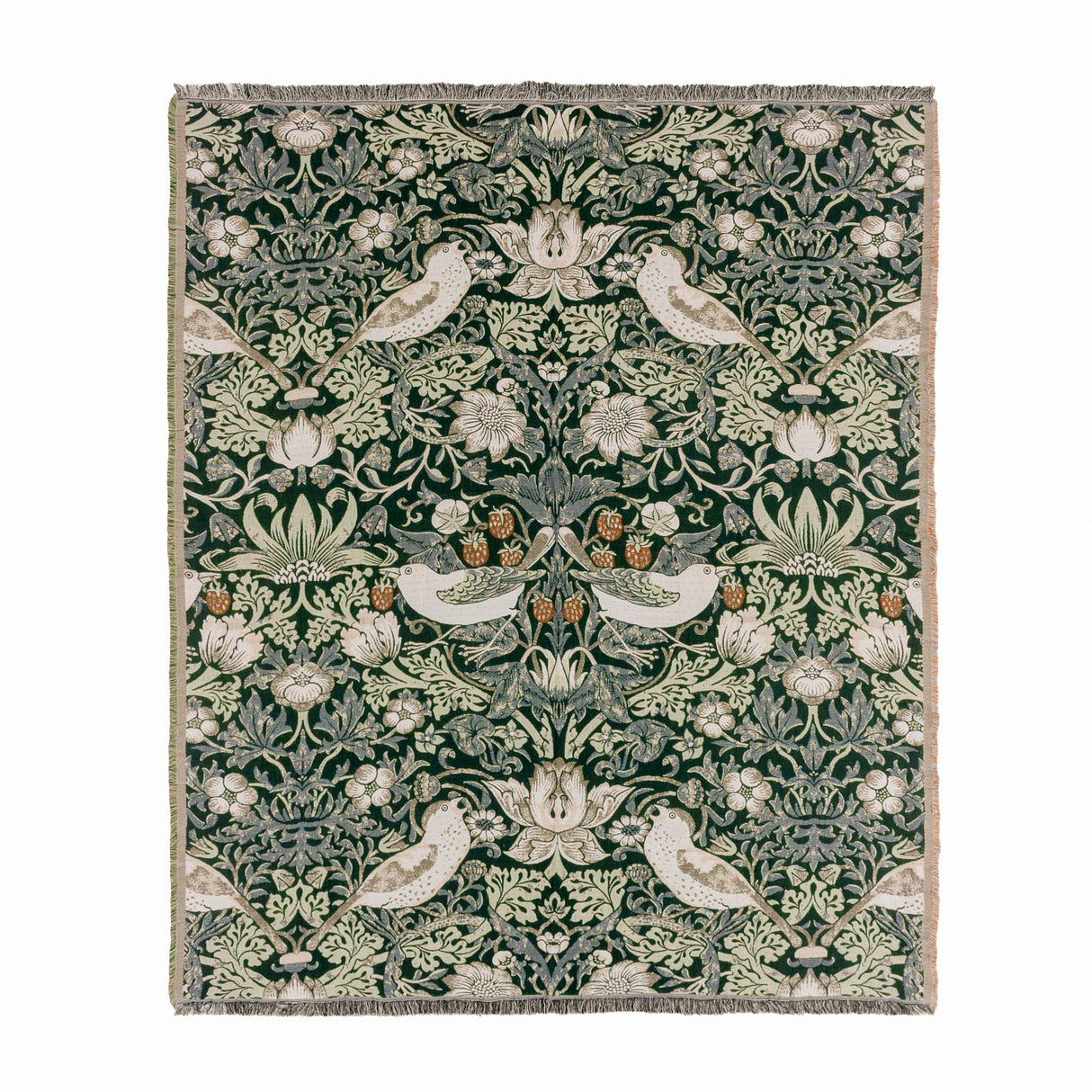 Strawberry Thief Jacquard Throw