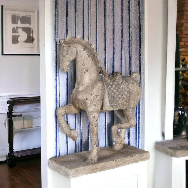 The Prancing Horse Sculpture.