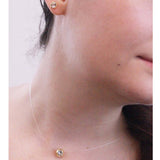 CARALI / MYC Paris - Moon earrings - gold and crystal