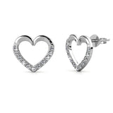 CARALI / MYC Paris - Lovett earrings - silver and crystal