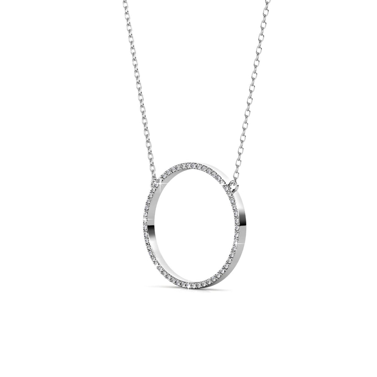 CARALI / MYC Paris - Olina Pendants - Silver and Crystal