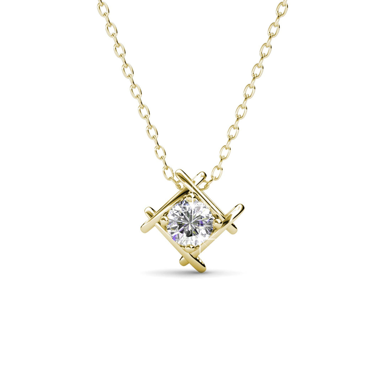 CARALI / MYC Paris - Roxy pendant - gold and crystal