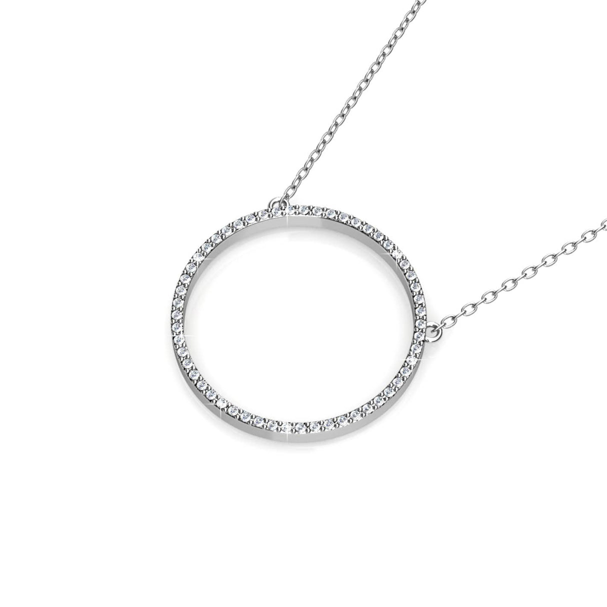 CARALI / MYC Paris - Olina Pendants - Silver and Crystal