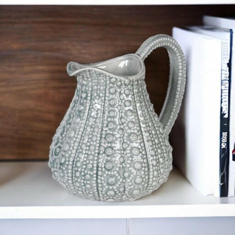 Grey Urchin Design Jug.