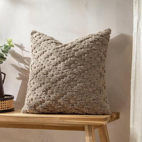 Calvay Cushion Taupe.
