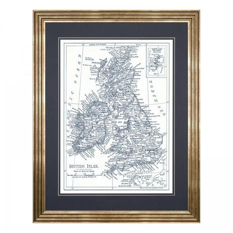The British Isles Framed Art