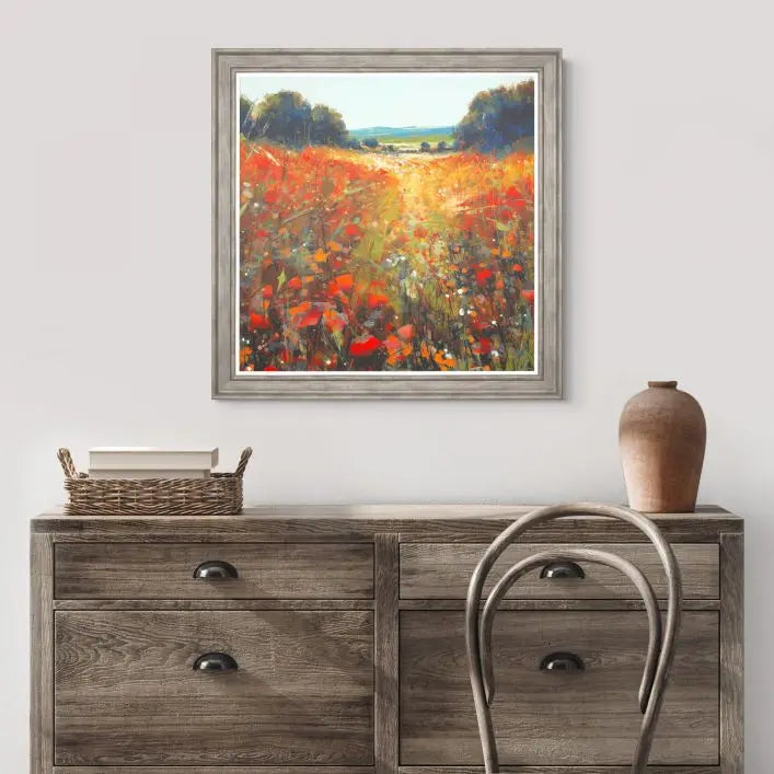 In the Moment Framed Canvas