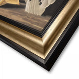 White Pelican Framed Canvas