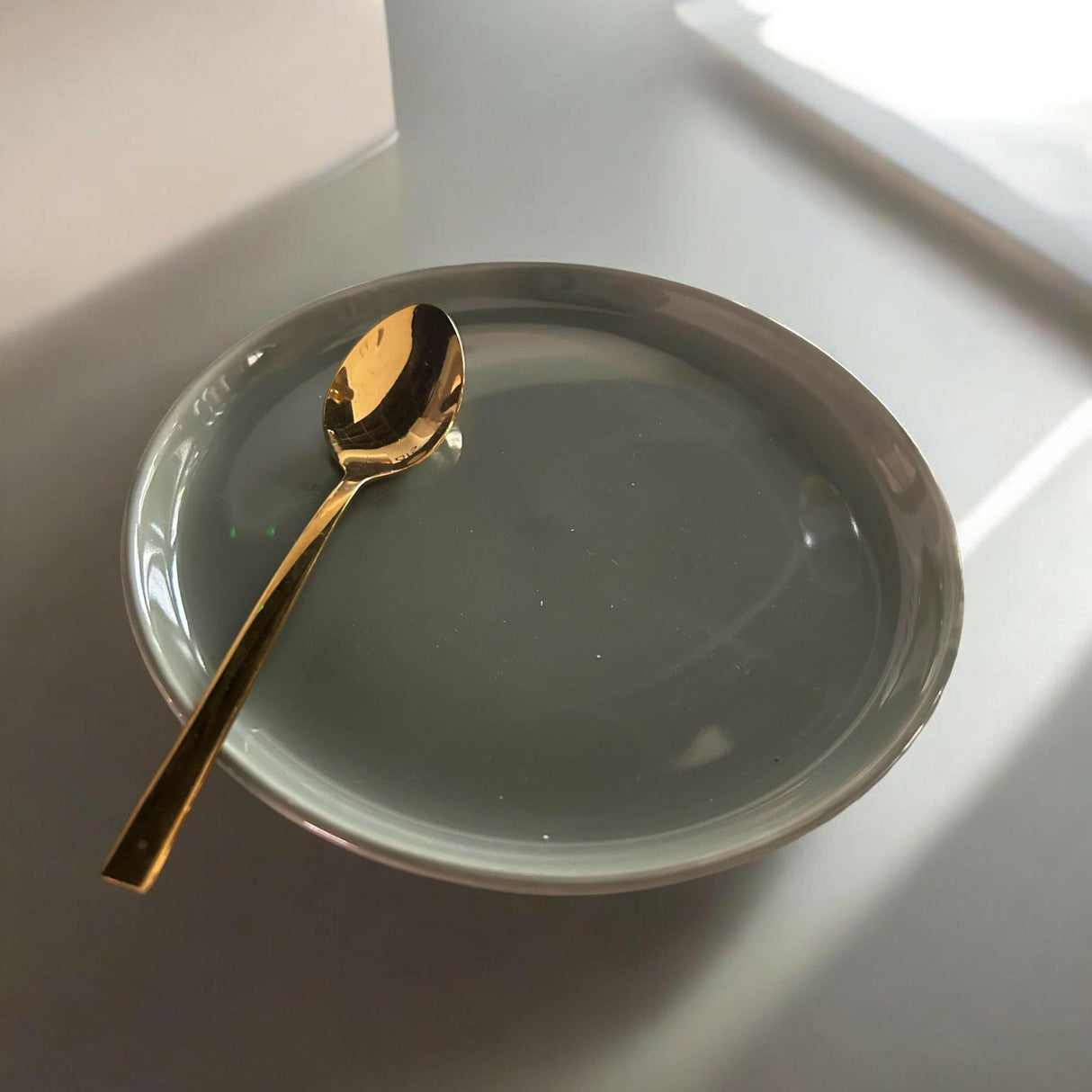 Moss Green Side Plate.