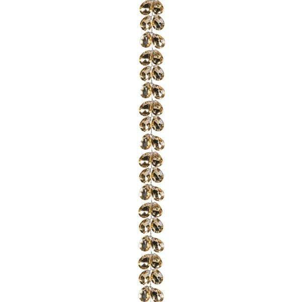 Gold Crystal Beaded Garland.