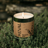 St Eval Thyme and Mint Scented Candle Tin