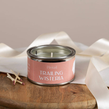 Trailing Wisteria Paint Pot