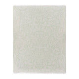 Sage Green Acorn Tonal Jacquard Throw
