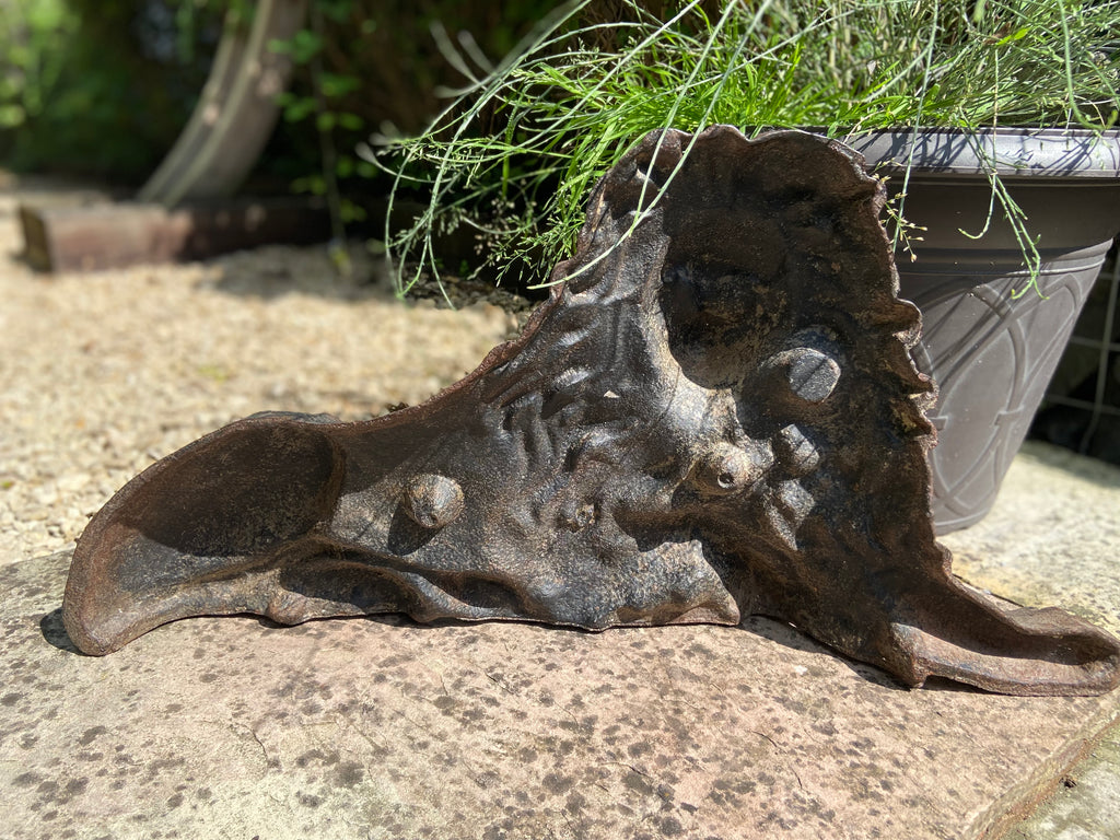 Large 19th Century Cast Iron Lion