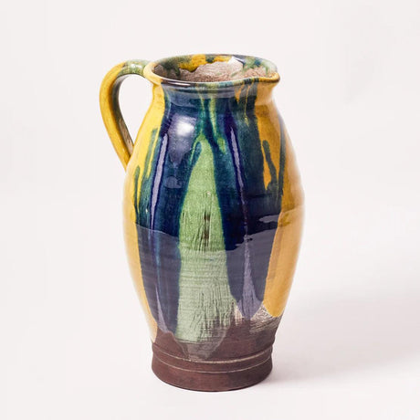 Large Glazed Pitcher.