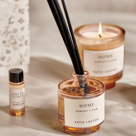 Sentiment Reed Diffuser 'Home' Fresh Linen & White Lily.