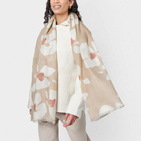 Printed Scarf Large Floral.