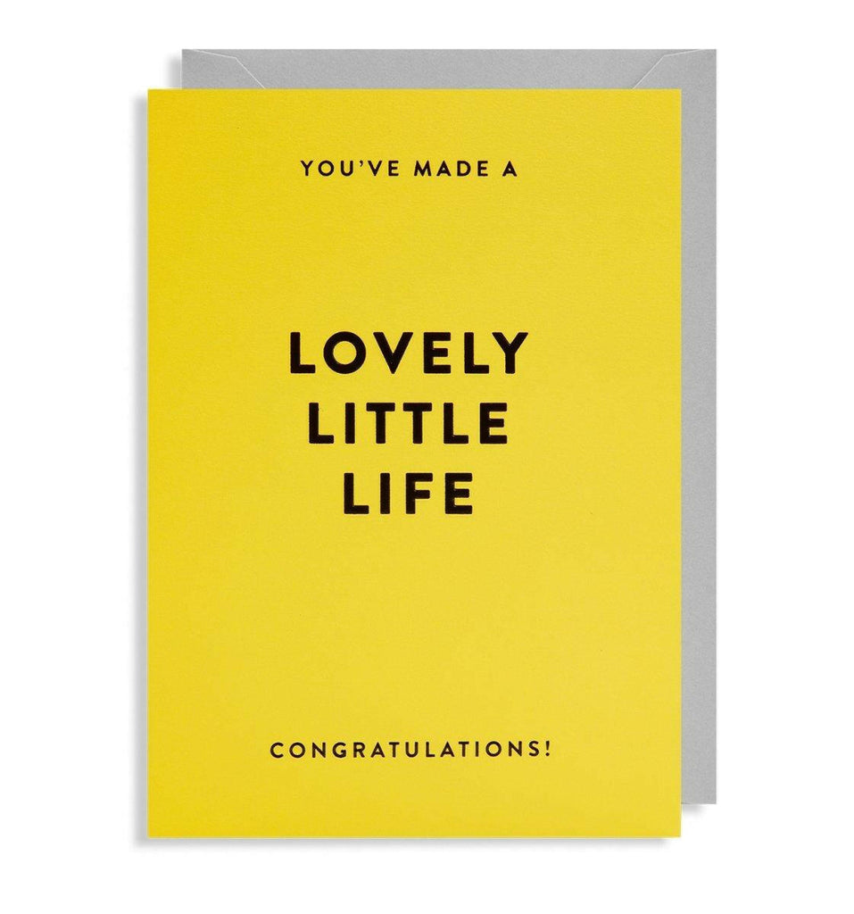 A Lovely Little Life Greeting Card.