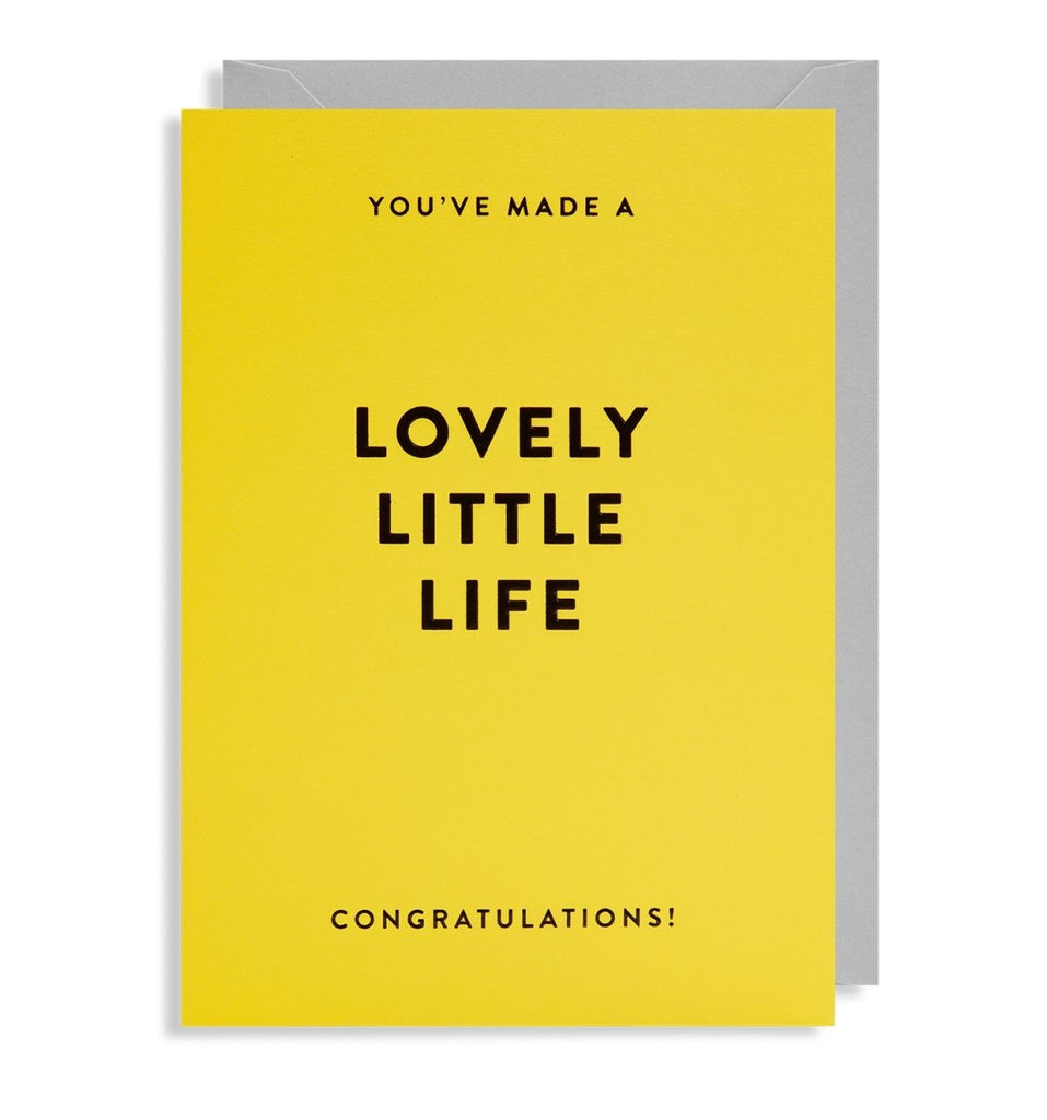 A Lovely Little Life Greeting Card - Persora