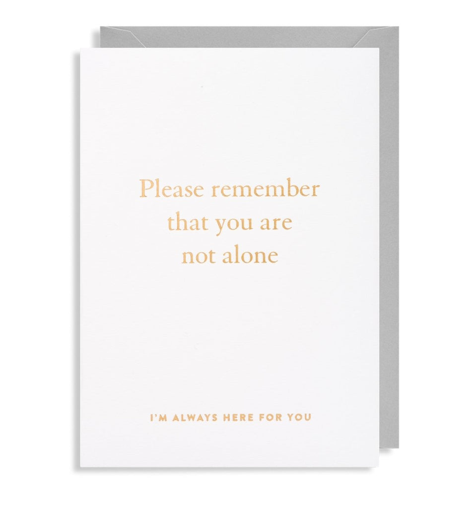 Always Here For You Greeting Card - Persora