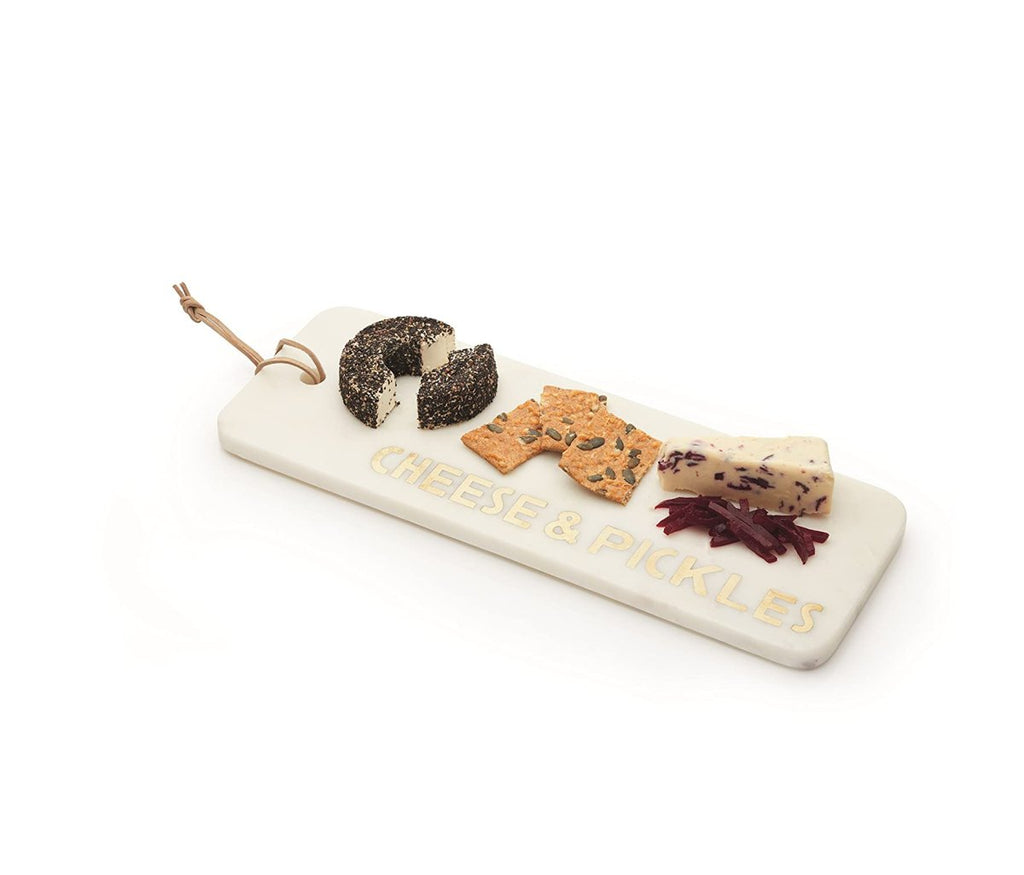 Artesa Cheese and Pickles Gold Marble Board - Persora