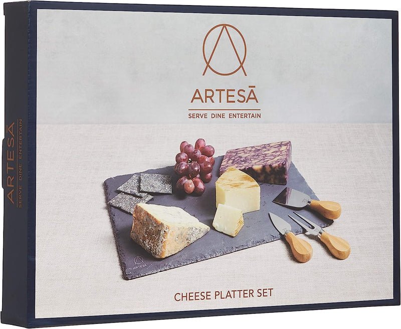 Artesa Cheese Slate and Knife Gift Set - Persora