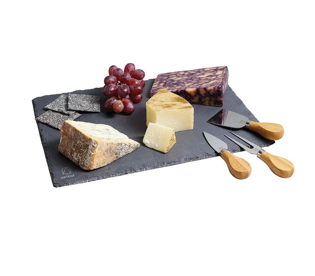 Artesa Cheese Slate and Knife Gift Set - Persora
