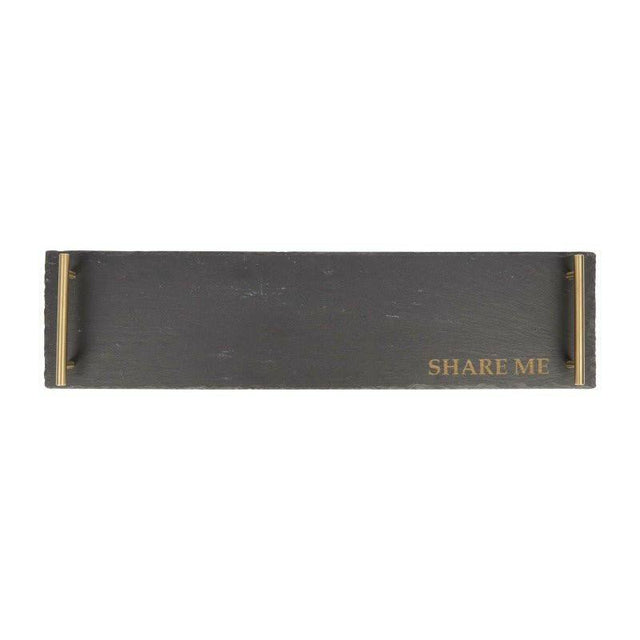 Artesà Slate with Twin Brass Coloured Handles - Persora