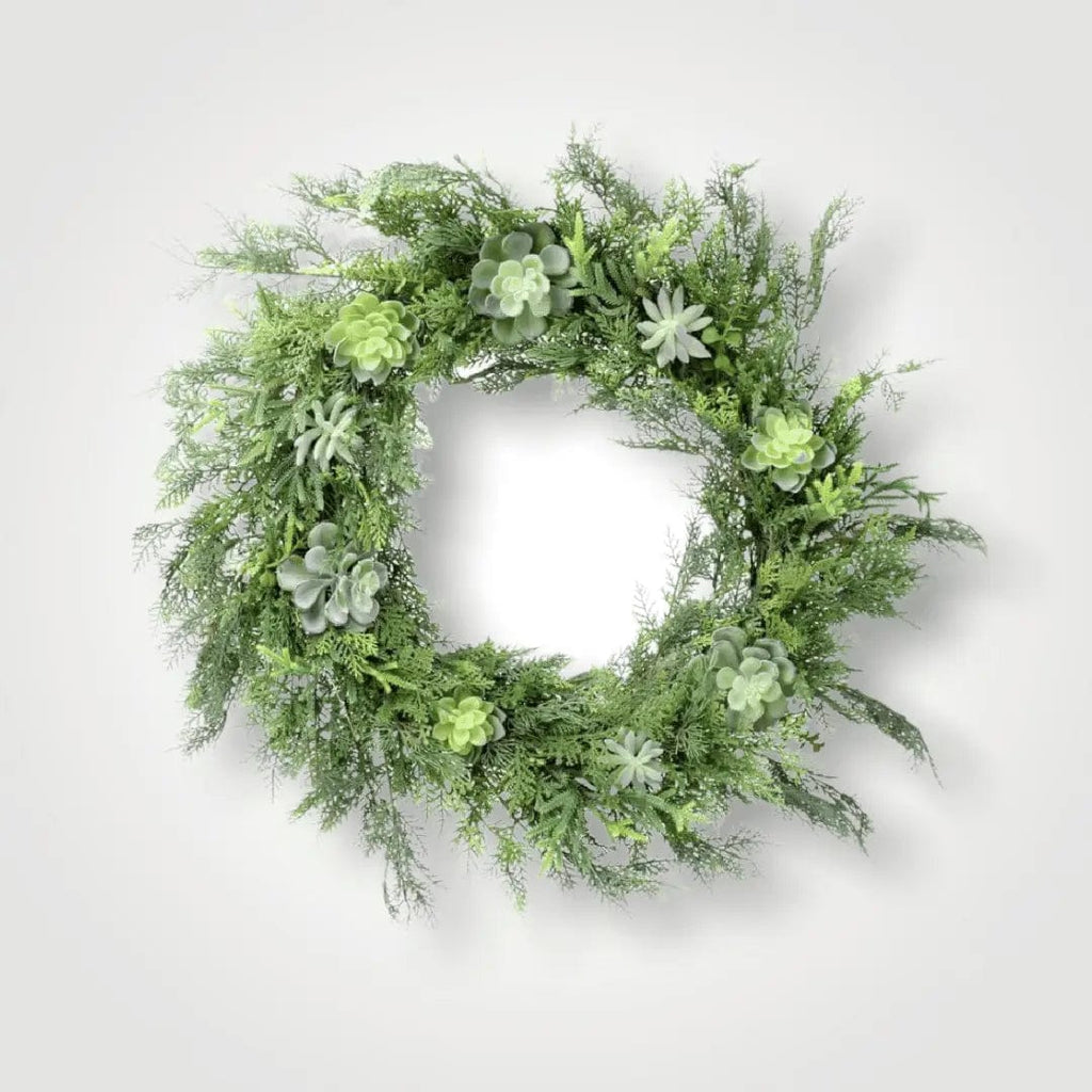 Artificial Succulents Wreath - Persora