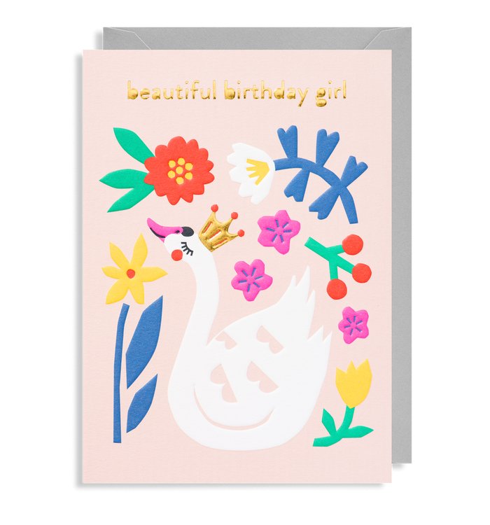 Beautiful Birthday Girl Card - Persora