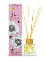 Bee Fayre Peony Rose Reed Diffuser.