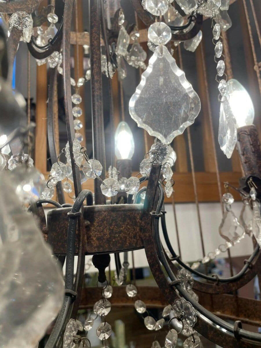 Bird Cage Chandelier Light