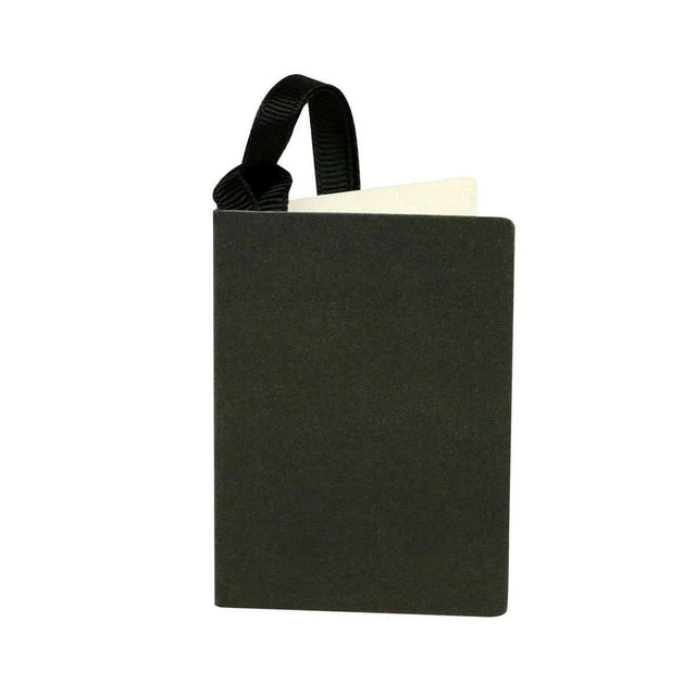 Black Gift Tag.