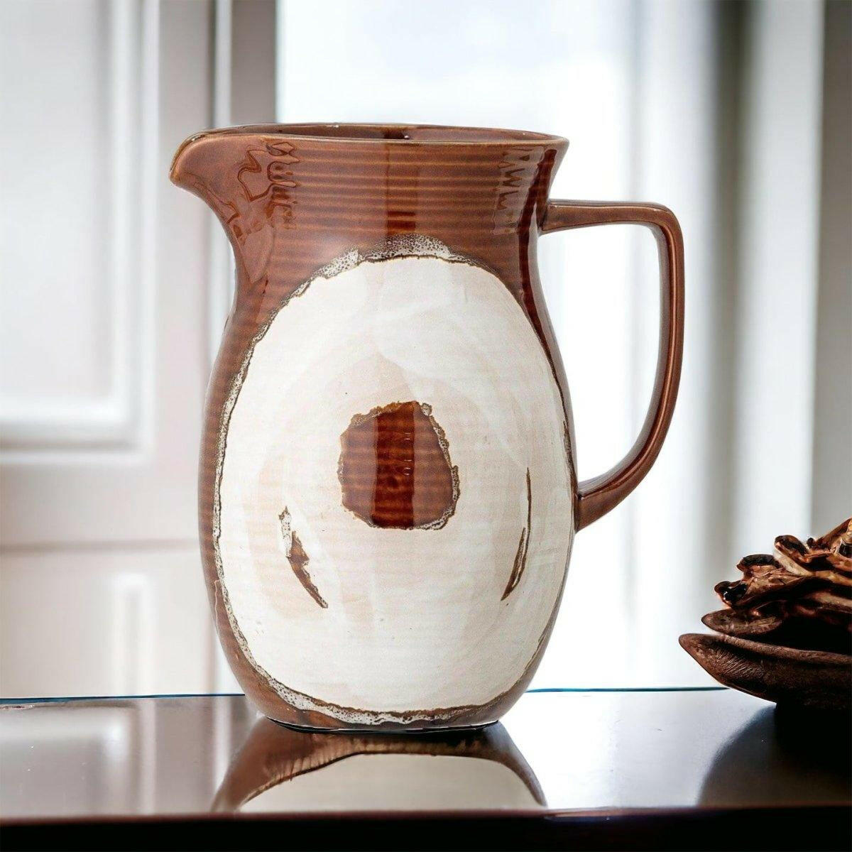 Bloomingville Willow Stoneware Jug.