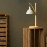 Blyton 1 Light Table Lamp complete with Painted Shade.